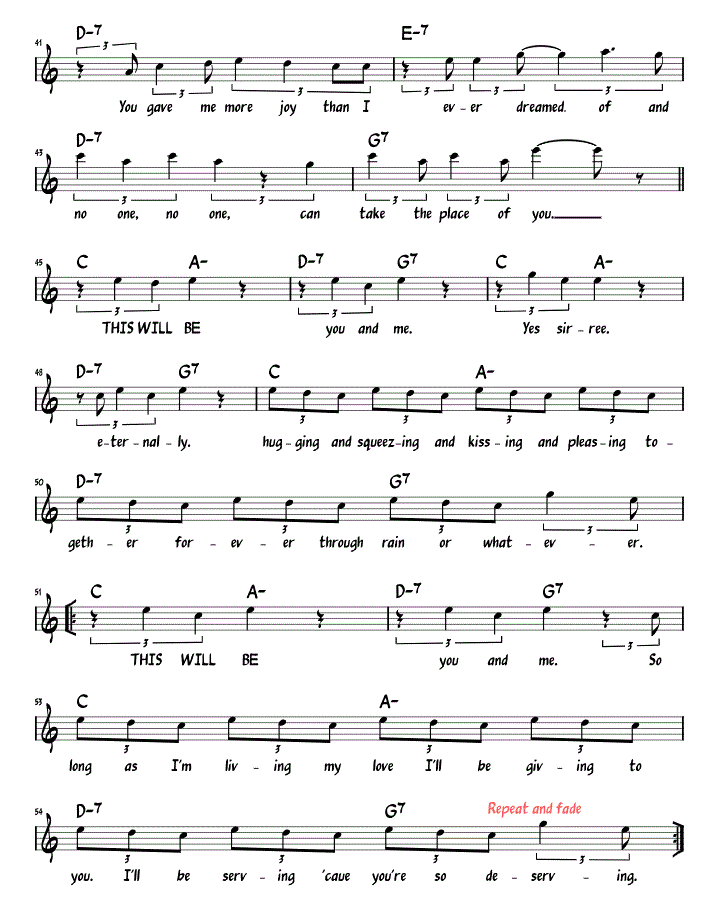 Sheet Music